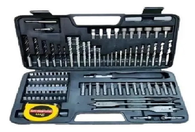 Juego Mechas Puntas Taladro Atornillador 110 Pcs