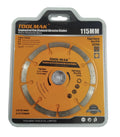 Disco Diamantado Liso Seco 4 1/2