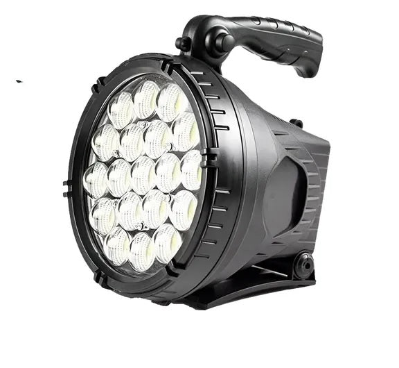 Foco Largo Alcance Alta Potencia Recargable Reflector Lintera