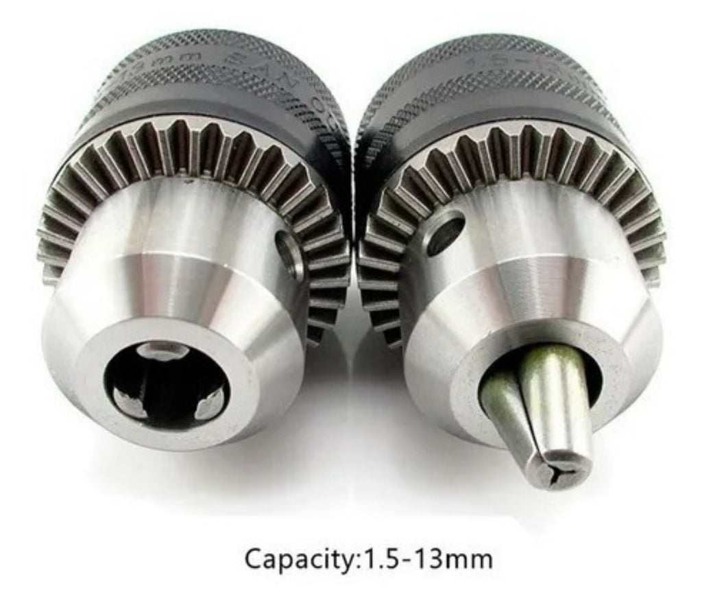 Mandril 1.5 -13mm + Llave 1/2 Adaptador Taladro Porta Brocas