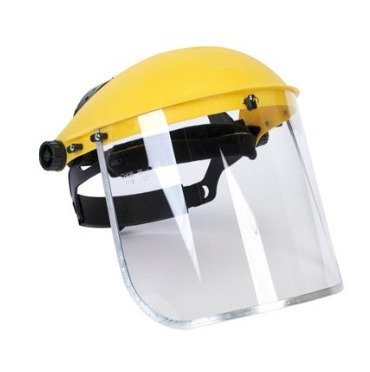 Protector Facial Completo Amarillo