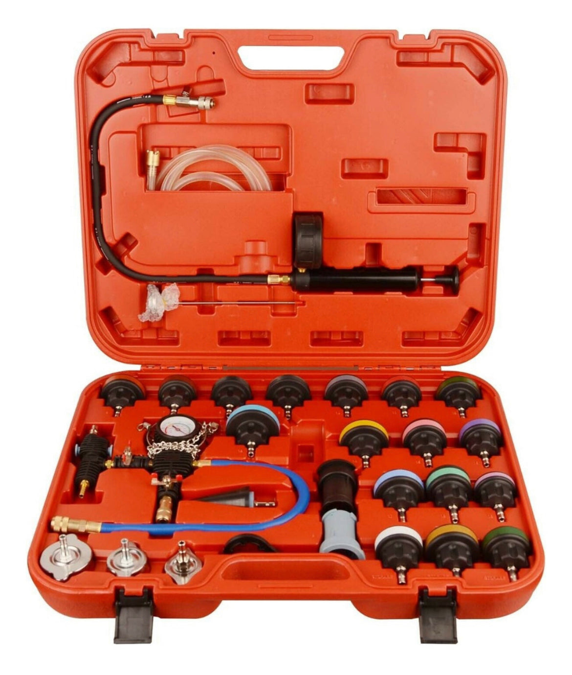 Probador Medidor Presión Y Fuga De Radiador 28pc 