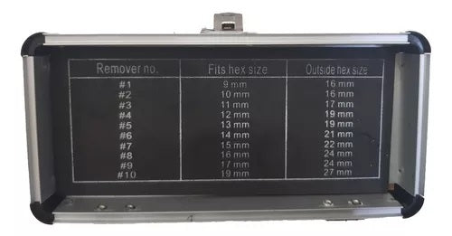 Extractor King Task Tornillo Roto Tuerca Rosca - Set X 10
