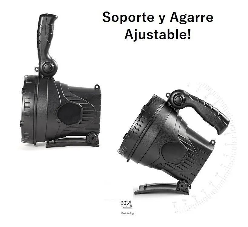 Foco Faro Linterna Mulita+ Agarre+ Soporte+ Powerbank 1800lm Color de la luz LED