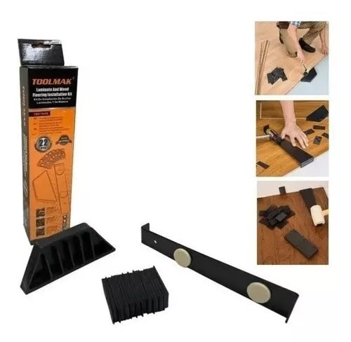 Kit Montaje Instalación Suelo Laminado Madera 22 Pc