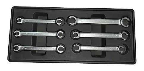 Llaves Caños De Freno Inyectores 6 Pcs 8-19 Aeroforce