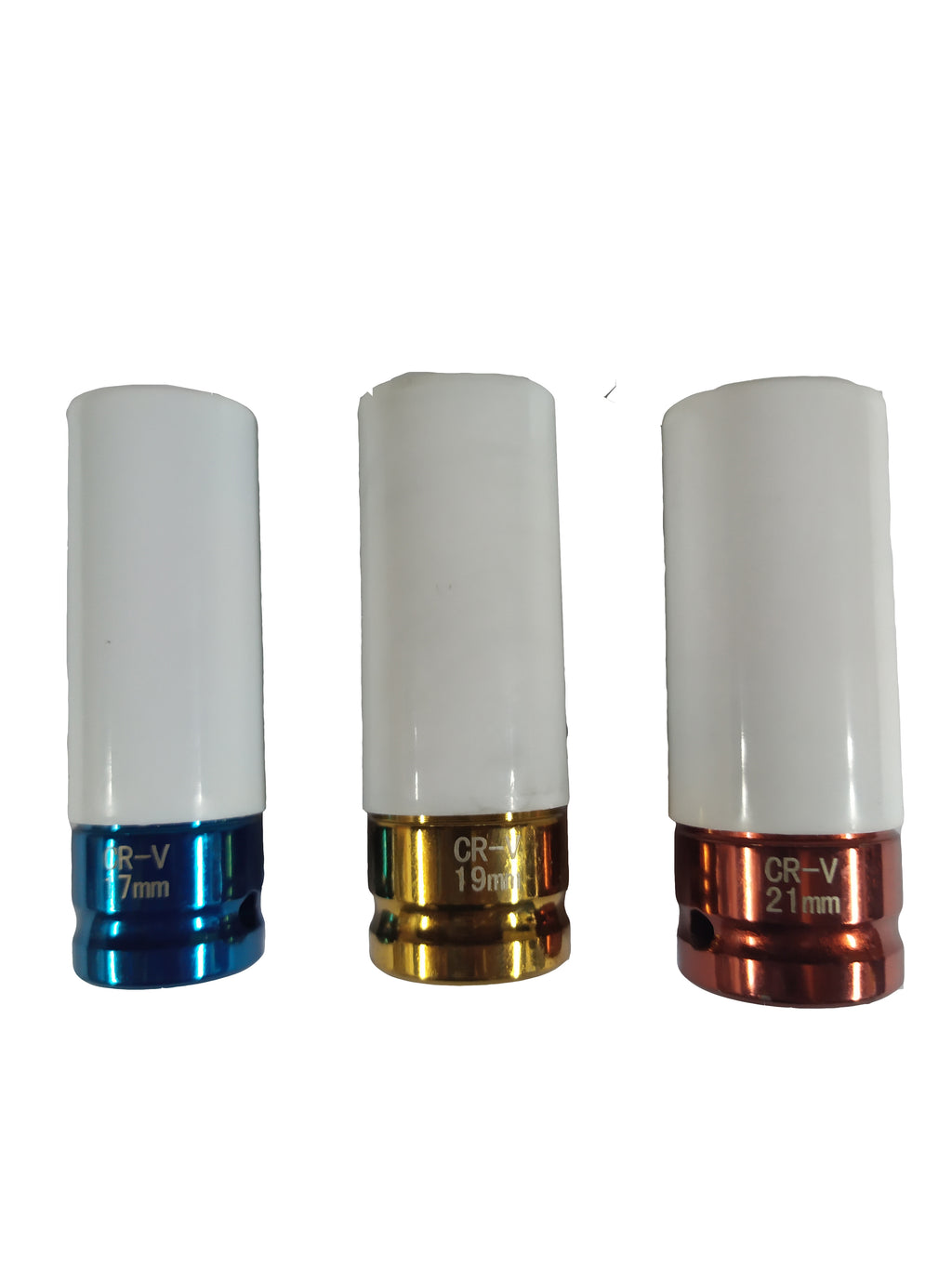 Juego De Dados de Impacto Largos X3 17 19 y 22mm
