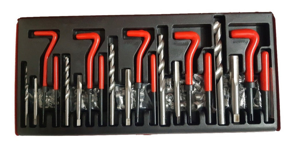 Kit de insertos de rosca 131 piezas