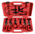 9pcs manguera abrazadera y pinza herramienta Kit alicates Set giratorio 
