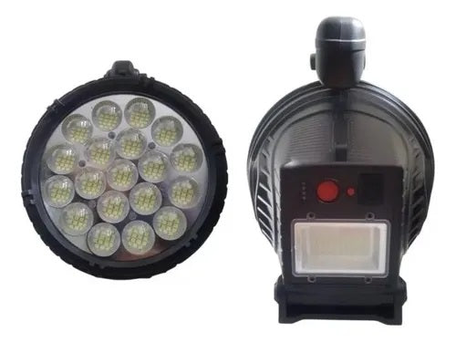 Foco Largo Alcance Alta Potencia Recargable Reflector Lintera