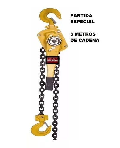 Aparejo Catraca 1.5 Toneladas