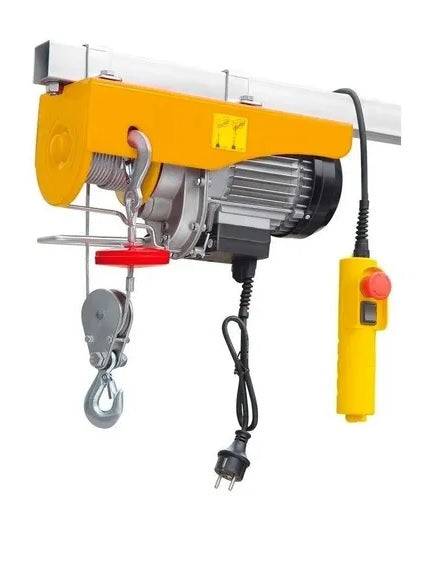 Aparejo Guinche Polipasto Electrico 1000kg 1800watt 12mt
