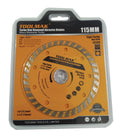 Disco Diamantado Turbo 4 1/2 Toolmak