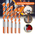 Juego 5 Brocas De Perforación Múltiple Multimaterial Milok