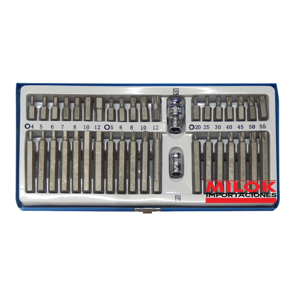 Juego De Puntas Torx y Allen
