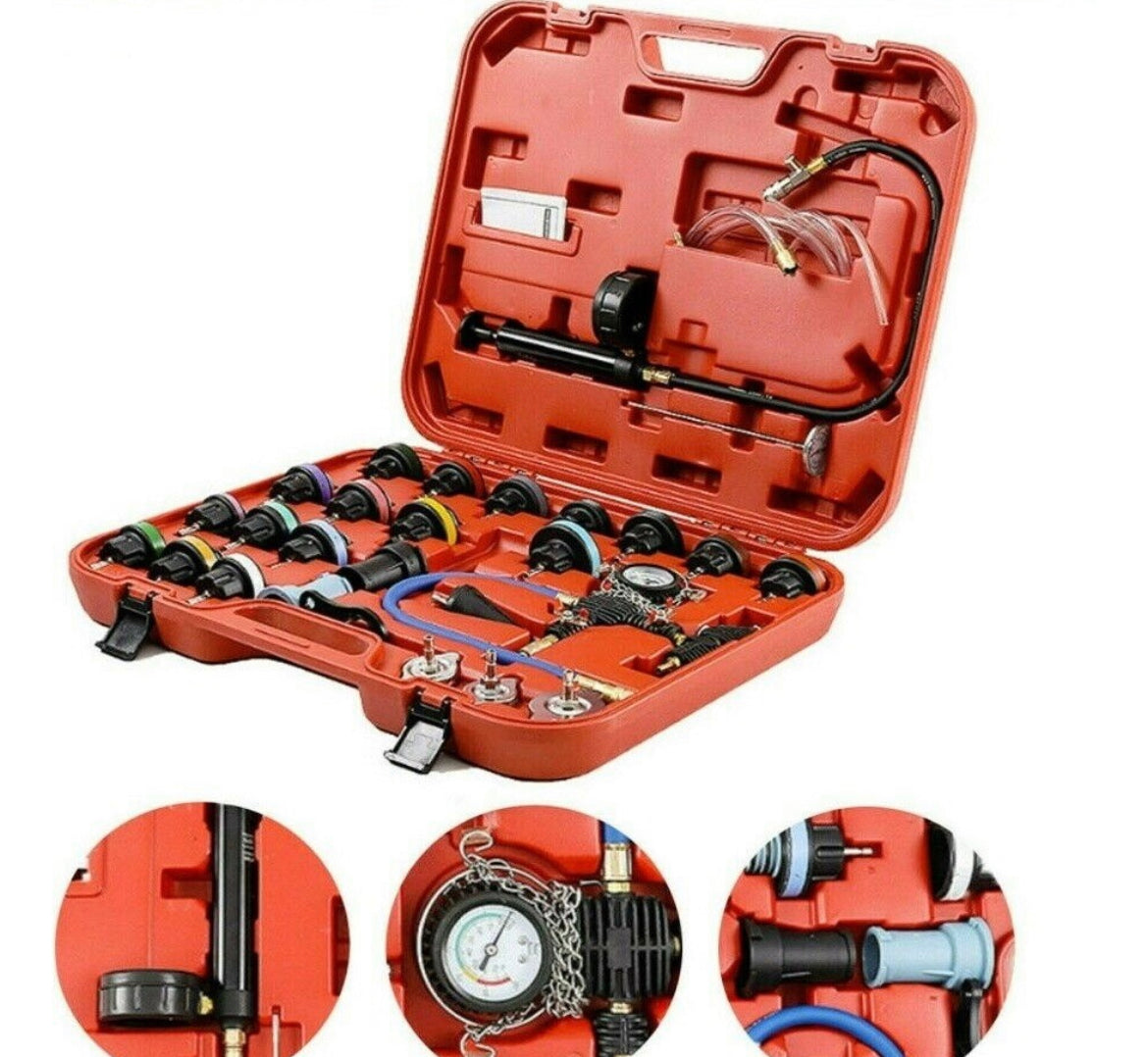 Probador Medidor Presión Y Fuga De Radiador 28pc 