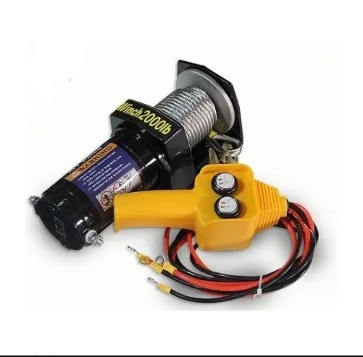 Aparejo Saca Peludo 12 Volt 2000 Libras Pro Milok