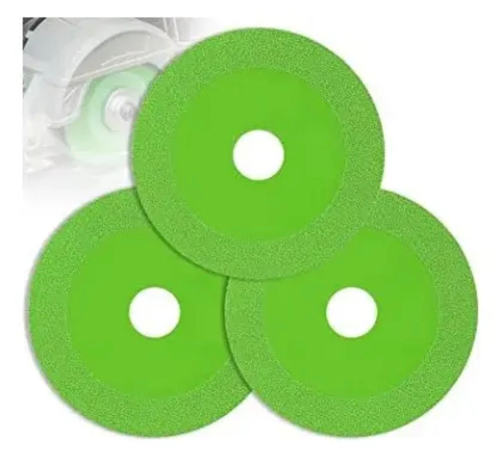 Disco De Corte Ultra Fino Vidrio  Amoladora Pack X3 Milok