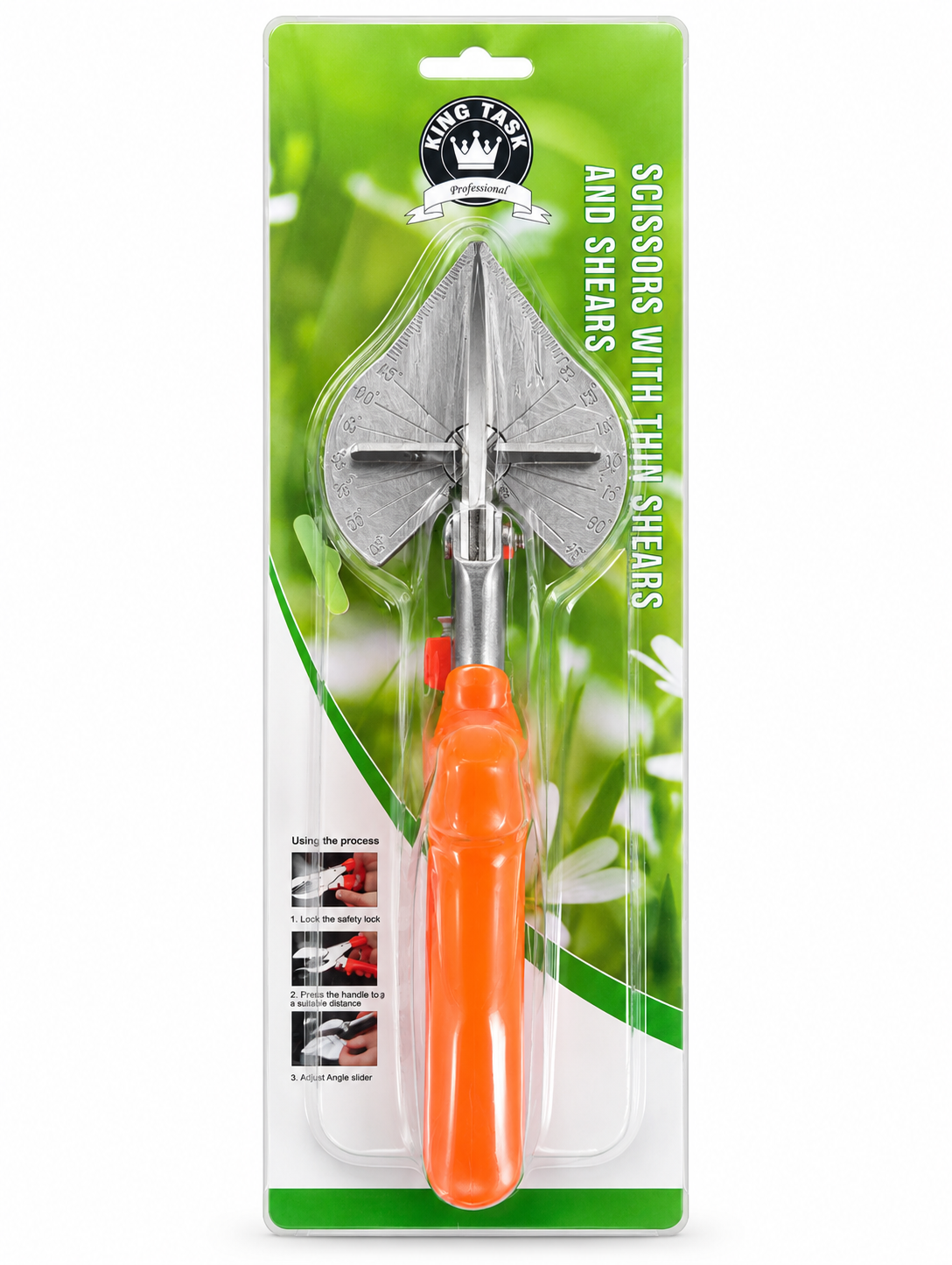 Pinza corta ángulo