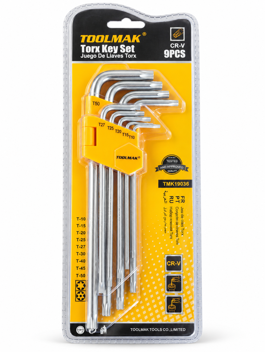 Juegos de llaves Torx Toolmak