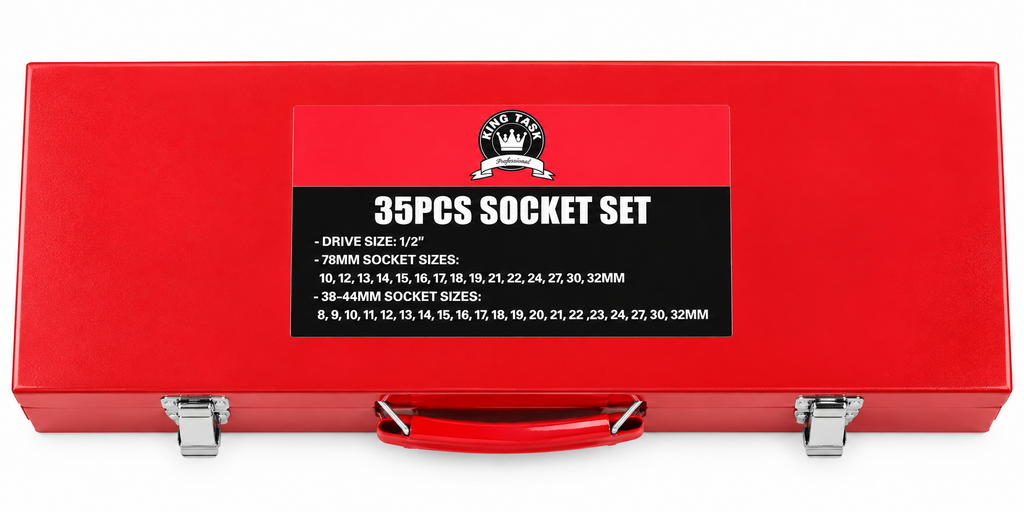 Juego de dados de impacto 35 piezas largos y cortos