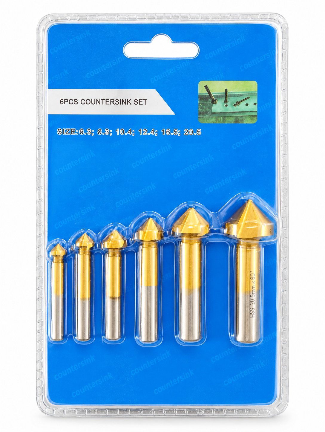 Avellanadora metal 6 piezas