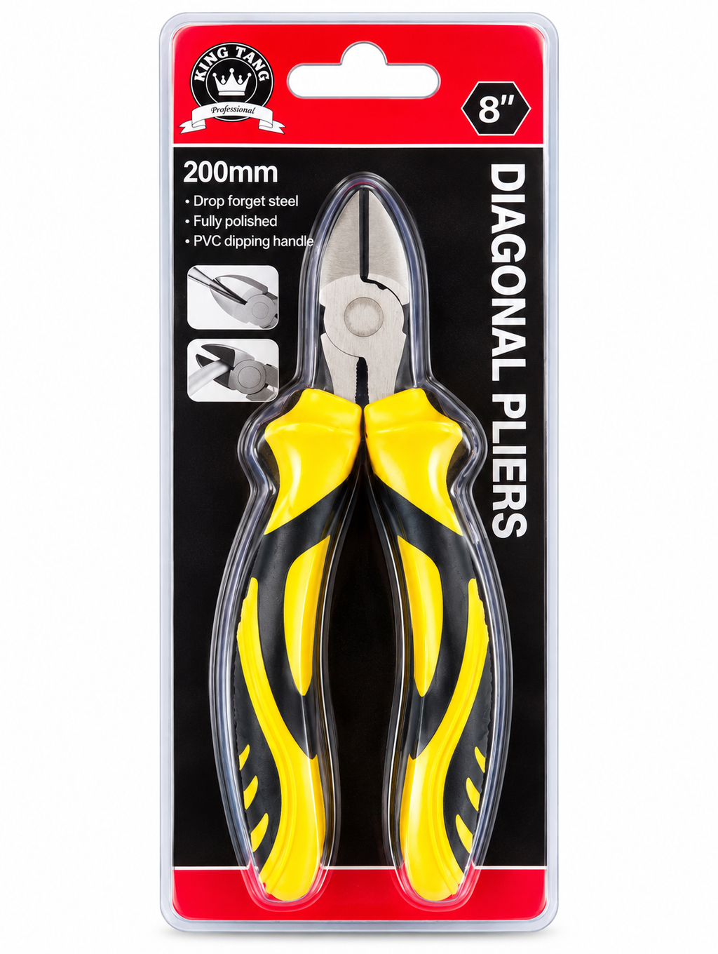 Alicate de corte 8” King task